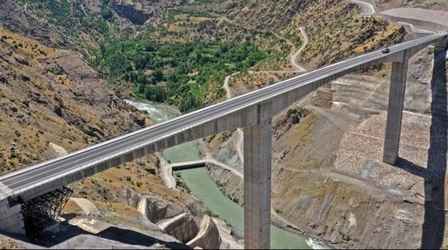 Türkiye’nin en yüksek köprüsü açılıyor