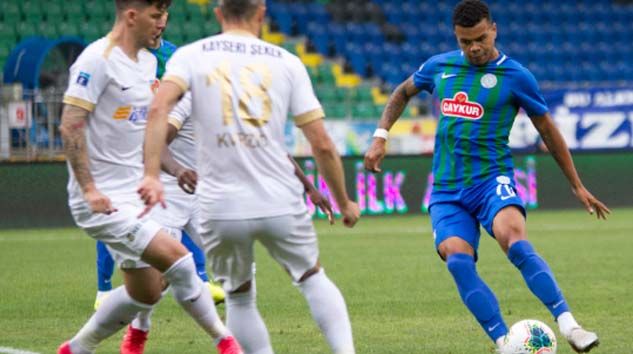 Çaykur Rizespor: 3 – Hes Kablo Kayserispor: 2
