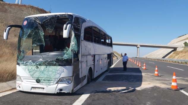 Balıkesir’de trafik kazası 33 yaralı