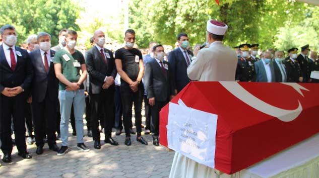 Patlama şehidi Manga son yolculuğuna uğurlandı