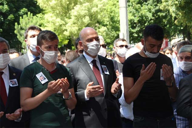 Patlama şehidi Manga son yolculuğuna uğurlandı