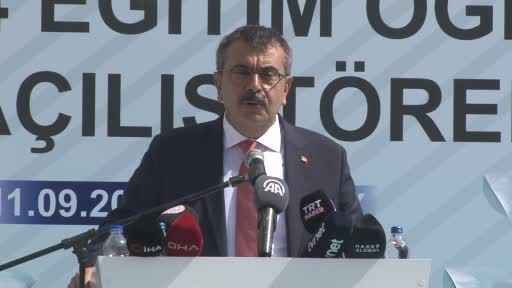Milli Eğitim Bakanı Tekin: 