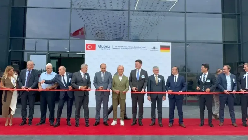 Mubea Aviation Havacılık’tan Avrupa Serbest Bölgesi’ne 44 Milyon Euro’luk yeni yatırımı Ergene II Tesisi’nin açılışı yapıldı