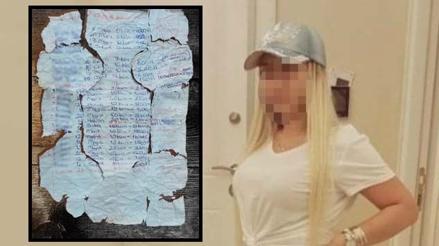 450 bin liralık borç kağıdını yutmaya çalışan binbir Surat Zeynep polisin parmağını ısırdı