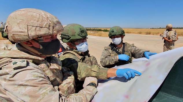 Türk-Rus ortak devriyesine yapılan saldırıda Türk askeri yaralanmadı