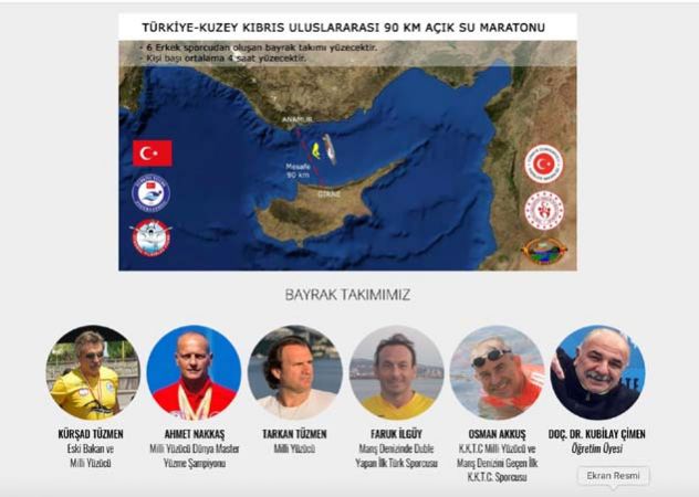 “Bayrağımız Kulaçlarla Kıbrıs’a” ulaşacak