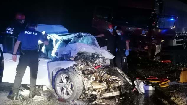 Gebze’de feci kazada Özkan Çetin ve Tufan Aydın öldü