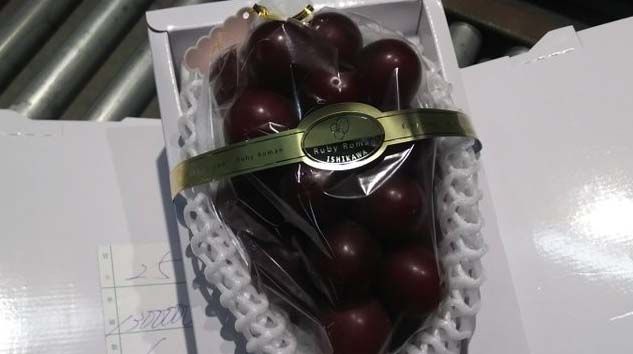 Bir salkım üzüm 83 bin TL’ye satıldı