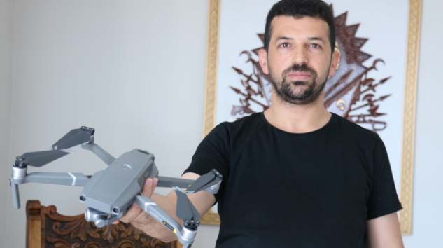 Oyuncak drone havalandıran adama 8 bin lira ceza