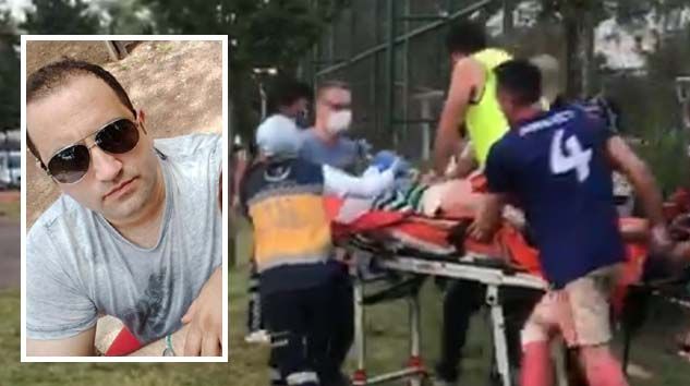 Halı sahada kalp krizi geçiren genci sağlıkçı arkadaşları kurtaramadı