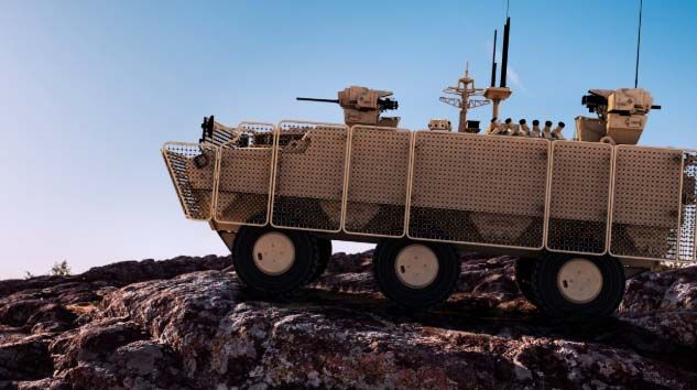 Pars 6×6 mayına karşı korumalı aracın ilk montajı yapıldı