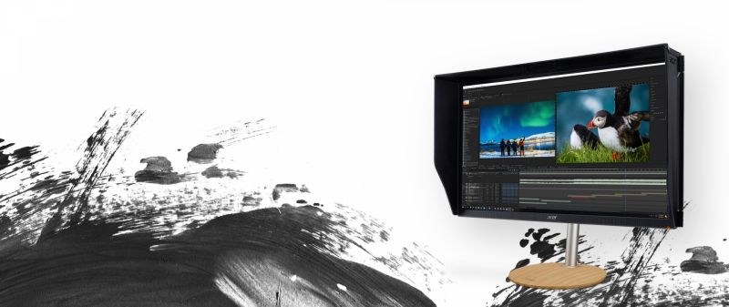 Nefes Kesici Gerçeklikte Görüntüler İçin Acer’dan ConceptD CP3 Monitör