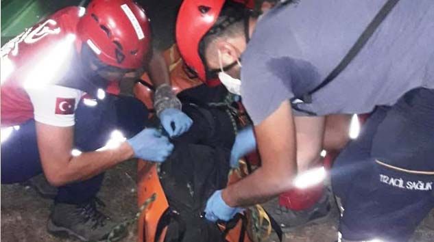 Tufan Köse’nin cesedi kayalıklardan 12 saatte çıkarıldı