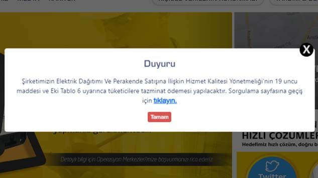 Ayedaş vatandaşlara ödeme yapacak