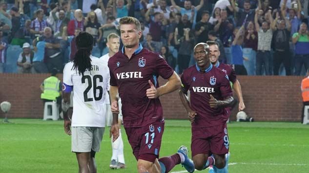 Trabzonspor’da Sörloth bir ilki yaşadı