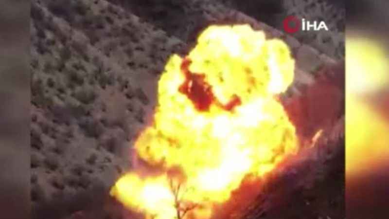 Irak'ın kuzeyinde icra edilen hava harekatlarında 31 hedef imha edildi Irak'ın kuzeyinde icra edilen hava harekatlarında 31 hedef imha edildi