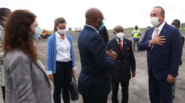 Dışişleri Bakanı Çavuşoğlu, Ekvator Ginesi’nde