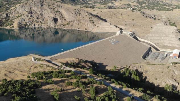 Gülistan için baraj gölü tahliye ediliyor
