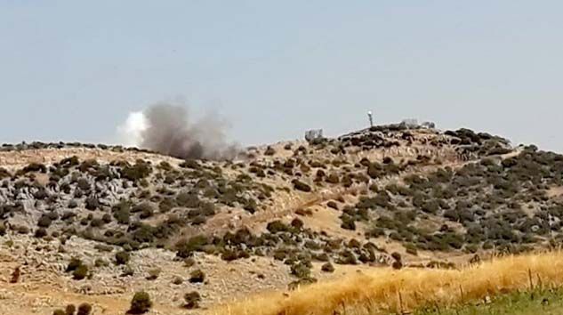 İsrail’den Lübnan’a top atışıyla saldırı