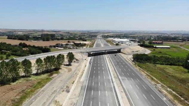 Kuzey Marmara Otoyolu’nda son 112 kilometre