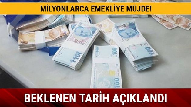 Emeklilere maaş farkı ödemesi başladı