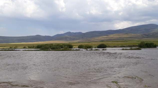 Ağrı’da sel: 1 ölü, 2 kayıp