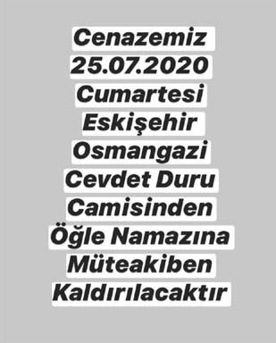 Elçin Özsoy cenaze programı ne zaman ve nerede defnedilecek?