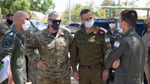 ABD Genelkurmay Başkanı General Milley’den İsrail’e ziyaret