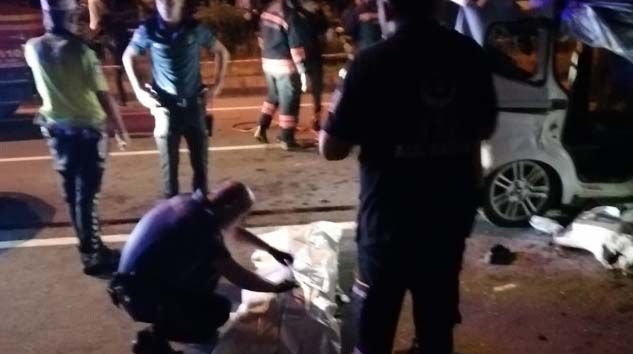 Trabzon Araklı’da feci kaza: 4 ölü