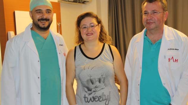 Hamile sanıp yer veriyorlardı, karnından 6 kilo kitle çıktı