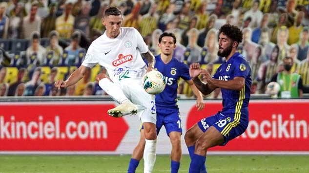 Fenerbahçe Çaykur Rizespor maçı kaç kaç bitti maç skoru sonucu
