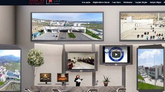 Şırnak Üniversitesi ‘Study in Turkey’ sanal fuarına katıldı