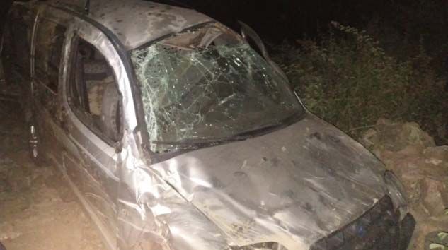 Kahramanmaraş’ta hafif ticari araç uçuruma yuvarlandı: 1 ölü 5 yaralı