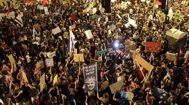 İsrail polisi protestoculara yeniden müdahale etti