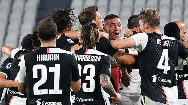 Juventus, üst üste 9. kez şampiyon