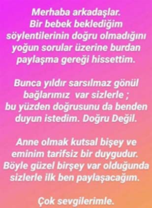 Ziynet Sali hamile mi?