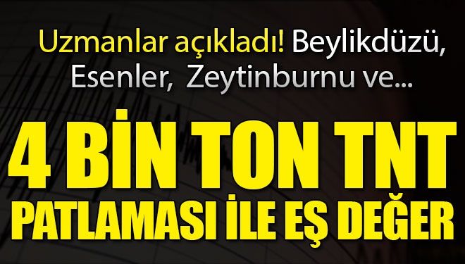 Uzmanlardan flaş deprem açıklaması