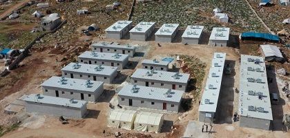 İdlib’li Savaş Mağduru Ailelere Evleri Teslim Edildi