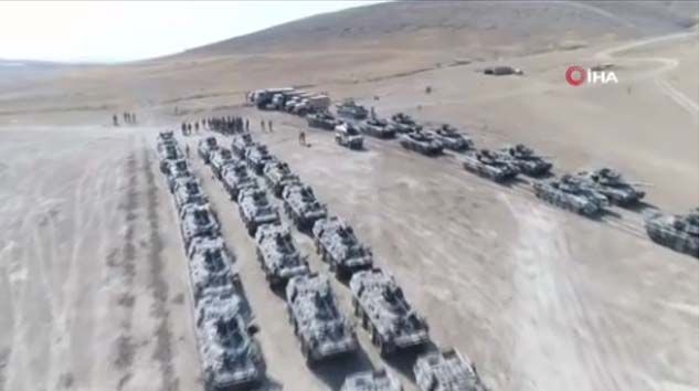 Azerbaycan-Türkiye Fiili Atışlı Ortak Tatbikatı devam ediyor