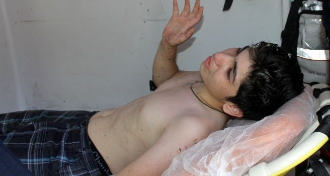 Kahraman kebapçı iki çocuğu kurtardı