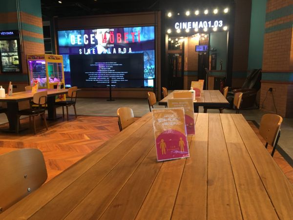 Sosyal mesafeli beyazperde dönemi