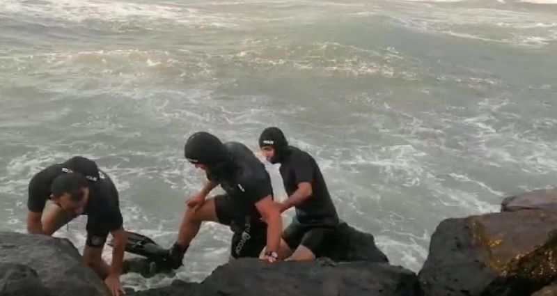 Samsun’da 16 yaşındaki çocuk denizde kayboldu