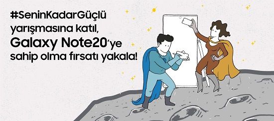 Galaxy Note20 ödüllü Samsung PENUP yarışması tüm hızıyla devam ediyor!