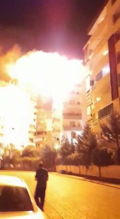 Piknik tüpleri bomba gibi patladı