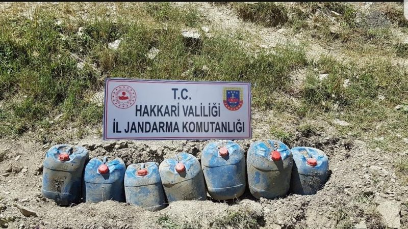 640 litre Asetik Anhidrit ele geçirildi