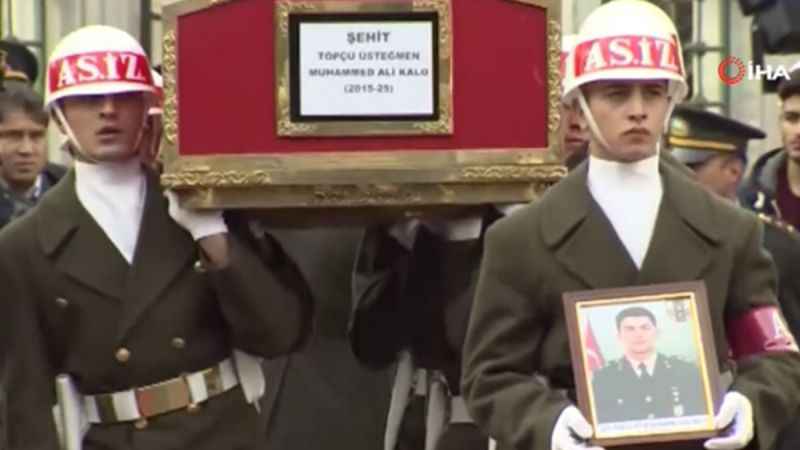 Şehit Üsteğmen Muhammed Ali Kalo'nun intikamı alındı Şehit Üsteğmen Muhammed Ali Kalo'nun intikamı alındı
