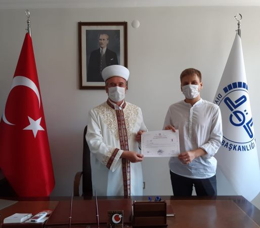 Hırvatistan uyruklu Dejan Müslüman oldu