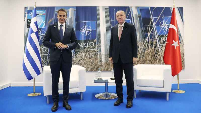 Cumhurbaşkanı Erdoğan, NATO'da Yunanistan Başbakanı Miçotakis ile görüşecek