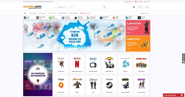 Oyunfor’dan ağustos ayı boyunca sürecek indirim festivali