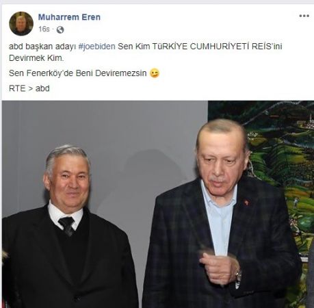 Muhtardan Biden’e tepki: Sen beni deviremezsin